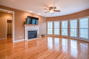 Hardwood Floors in Connecticut with Large Windows