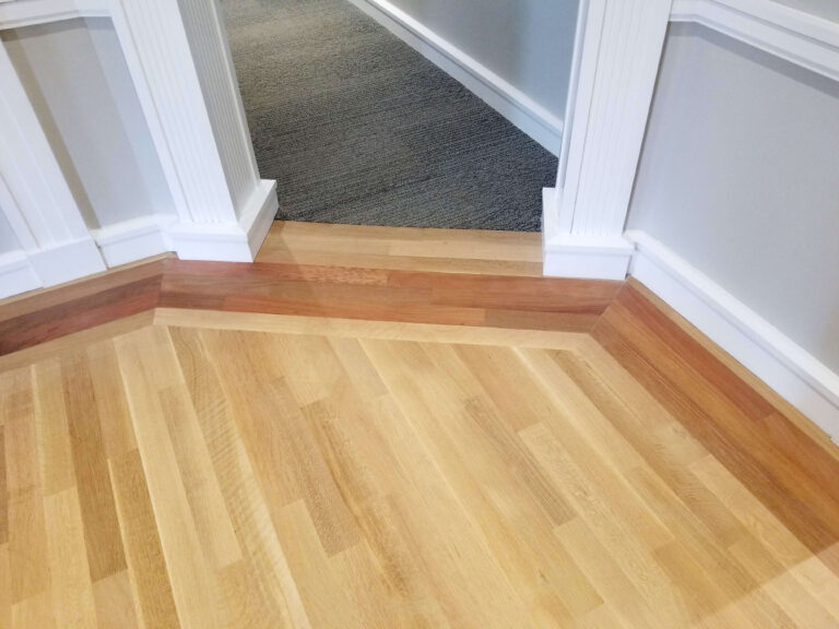 Hardwood transition to carpet